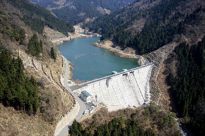 �?土寺川ダ�?