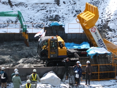 打設状況（２）