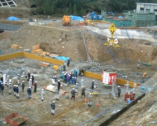 コンクリート打設