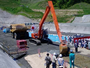 留萌ダム 着岩式（１）